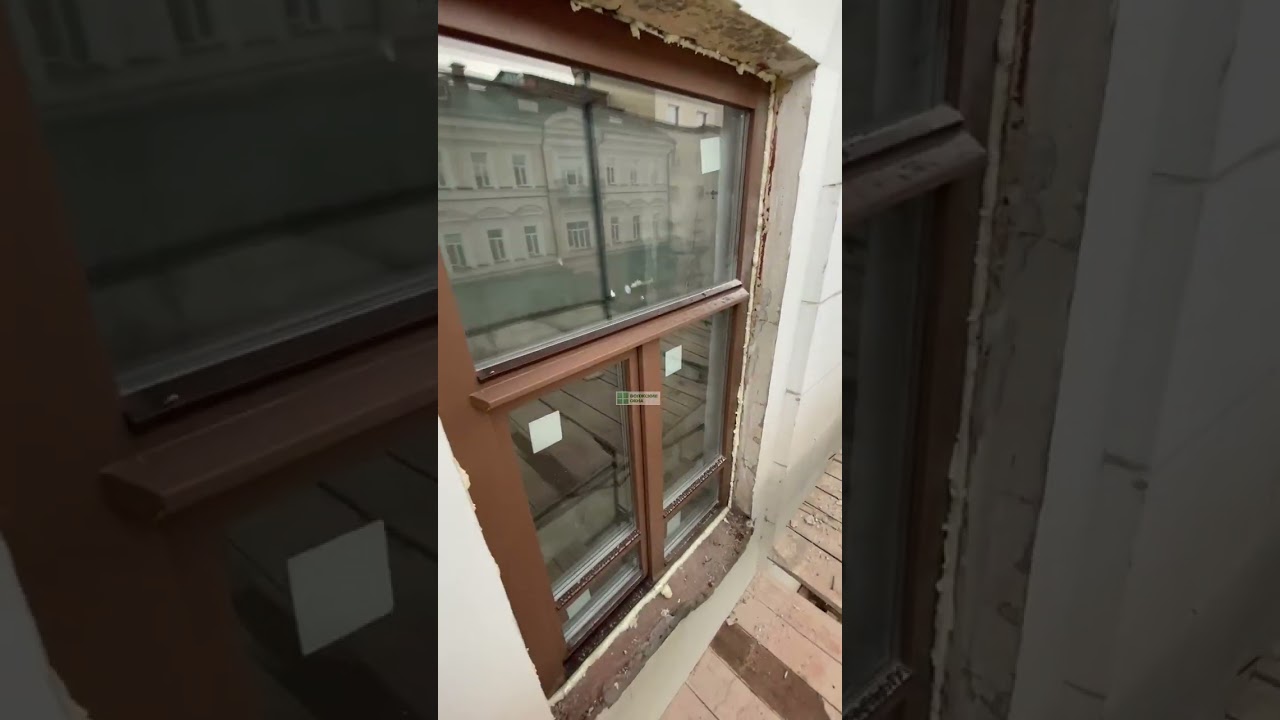 Остекление исторического здания в Казани.